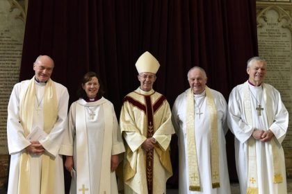 Archbishop of Canterbury Visits Winchester Cathedral