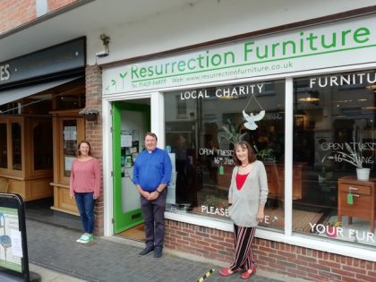 Second-hand furniture shop helps revive Alton community during COVID pandemic.