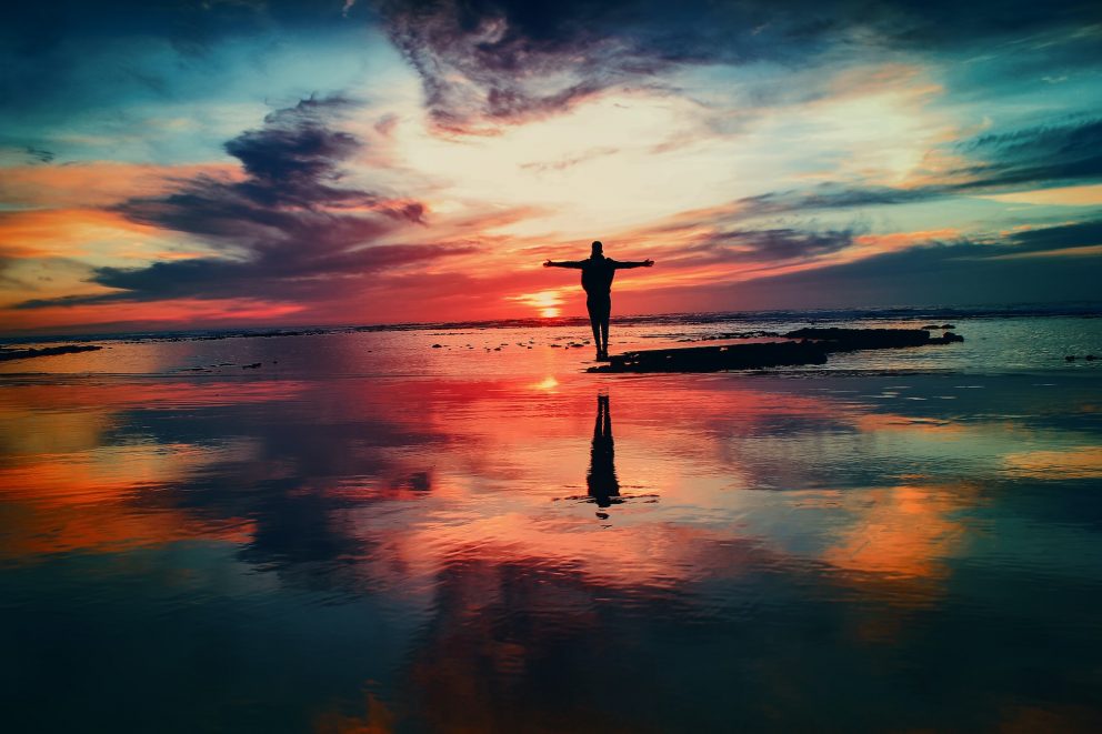 Sunrise new beginning